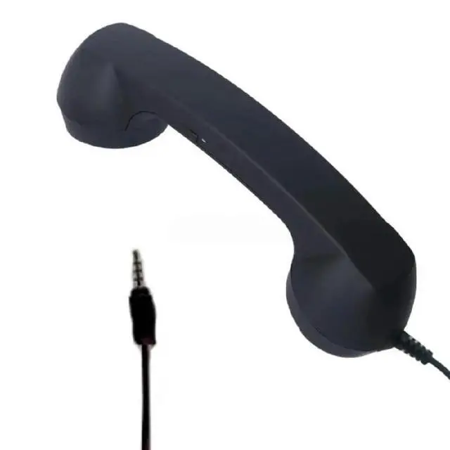 Alt view image 2 of 2 - Telephone Earpiece 3.5mm Jack ABS Business Calls