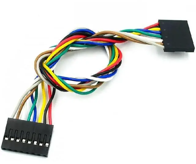 Main image of FOR 10PCS/LOT 2/3/4/6/8 PIN 20cm jumper wire/ cable breadboard+