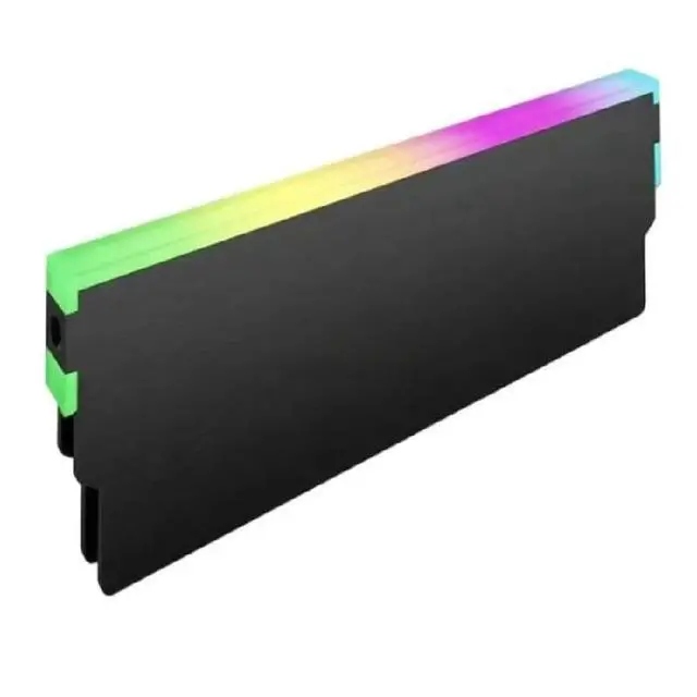 Alt view image 2 of 2 - ARGB Cooling Heatsink Cover Desktop Memory Heat