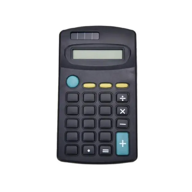 Alt view image 2 of 2 - 8 Digits Electronic Calculator Battery Powered LCD