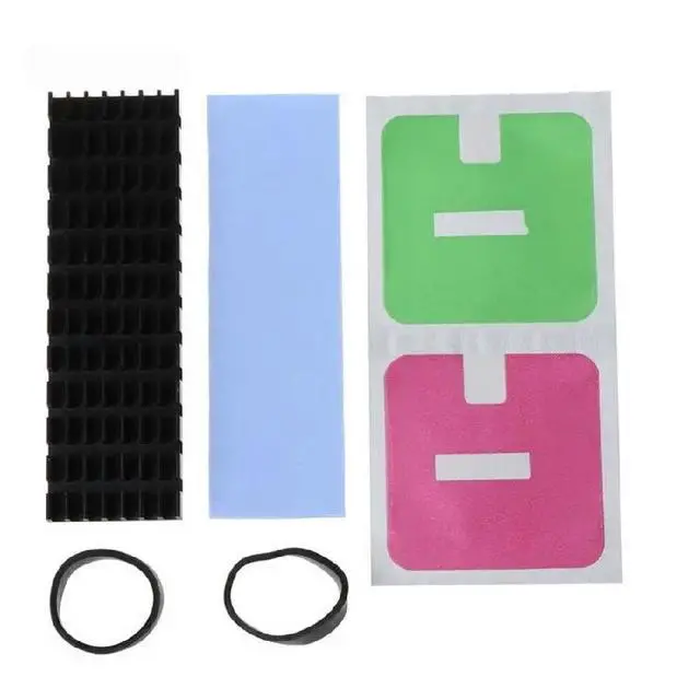 Alt view image 2 of 2 - M.2 NGFF Aluminum Heatsink Heat Thermal Pads