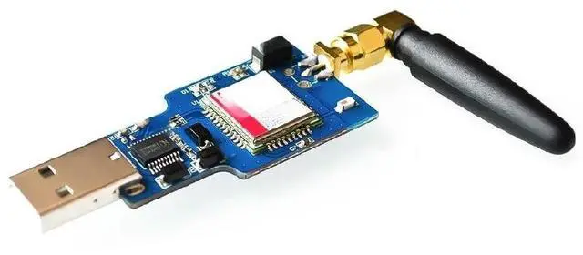 Main image of FOR USB to GSM Serial GPRS SIM800C Module With Sim900a Computer Control Calling With Antenna