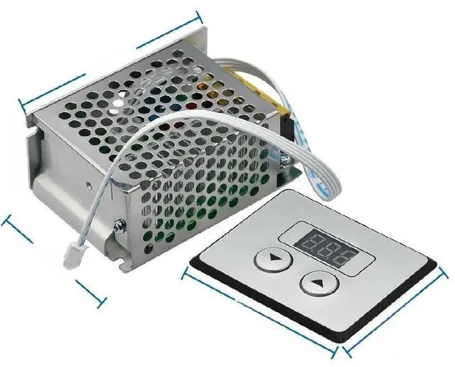 Main image of FOR Professional 4000W 220V High Power Voltage Regulators SCR Speed Controller Electronic Voltage Regulator Governor Thermostat HR