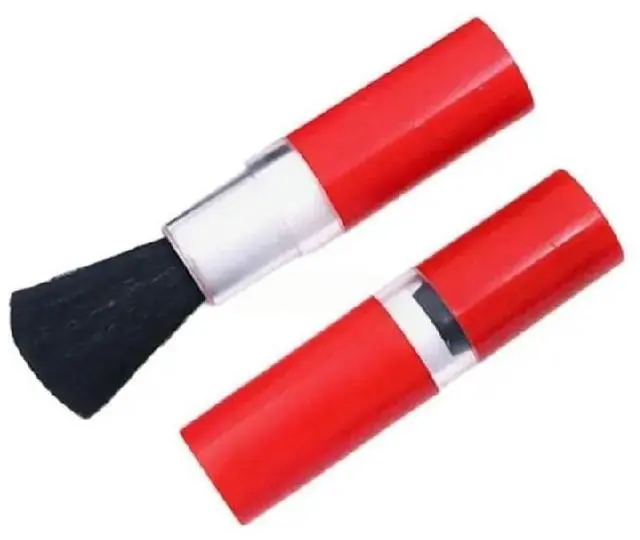 Main image of 2Pcs Lipstick Cleaning Brush Keyboard Lens Cleaner