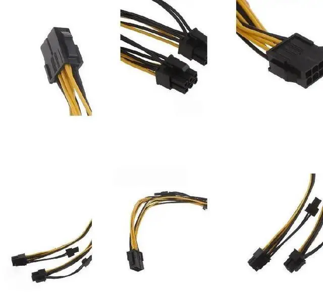 Main image of 8Pin to 2x8Pin GPU Power Splitter Cable 20cm