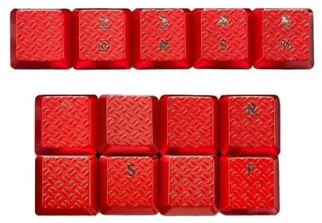 Main image of Carbon Fiber Keycaps Low Profile for G915/G813/G815