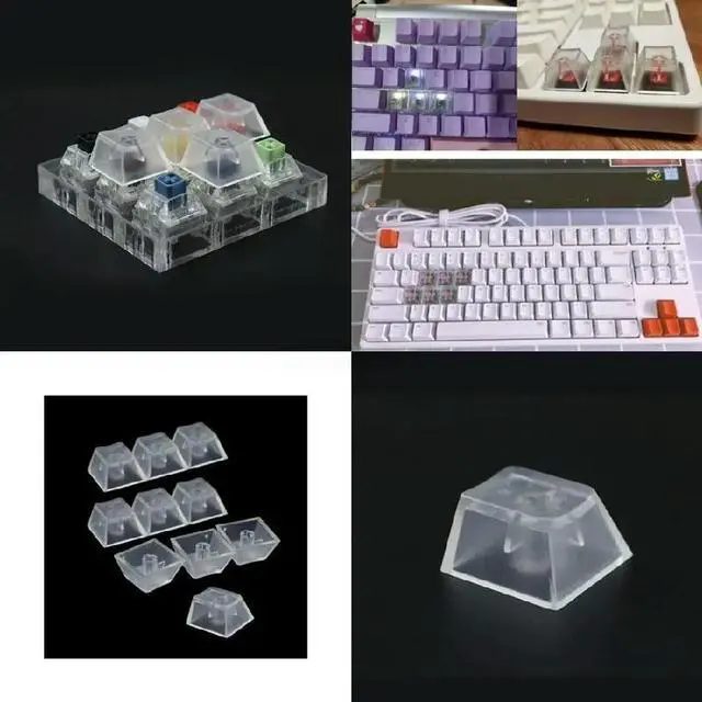 Main image of 10Keys Profile ABS Backlit Keycaps for RGB Keyboard