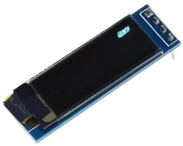 Main image of FOR 0.91 inch 12832 white and blue color 128X32 OLED LCD LED Display module 0.91" IIC Communicate