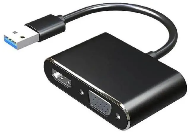 Main image of USB3.0 to HDTV VGA Video Converter 5Gbps Dual