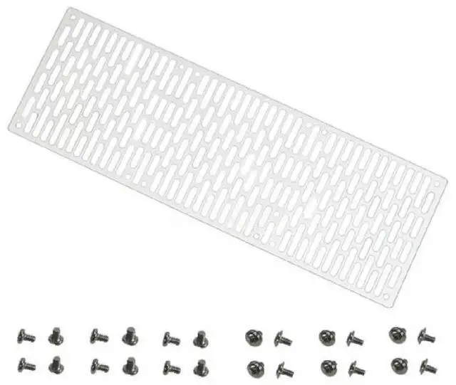 Main image of 12/24/36cm Fan Dust Cover Aluminum Frame