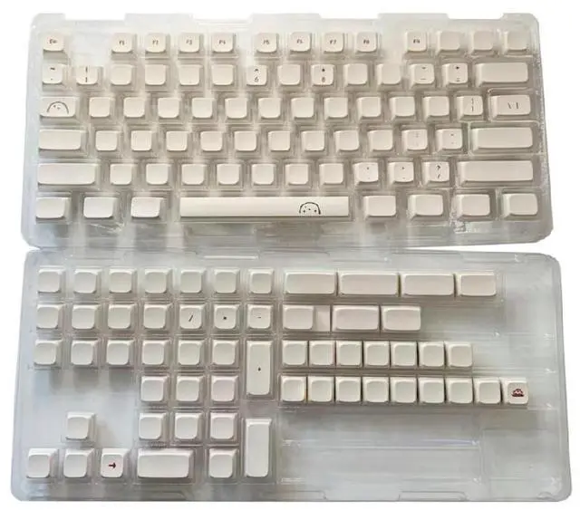 Main image of 131 Keys Graffiti Cartoon Keycaps Dye Sublimation