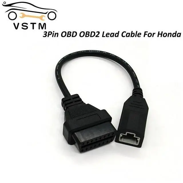 Main image of FOR OBD 2 Cable for 3pin OBD1 Adapter OBD2 OBDII for 3 Pin To 16 Pin Connector Compatible Plug Diagnostic Tool