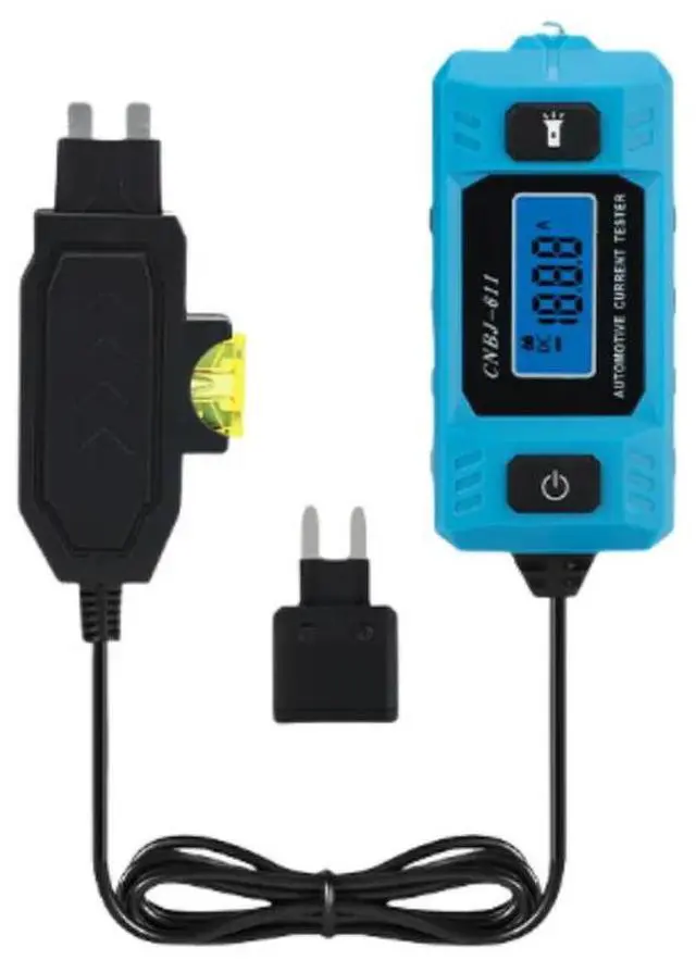 Main image of FOR Automotive Fuse Current Tester CNBJ-611 Car Leakage Analyzer Fault Tester Automotive Fuse Current Testing Tool LCD Display