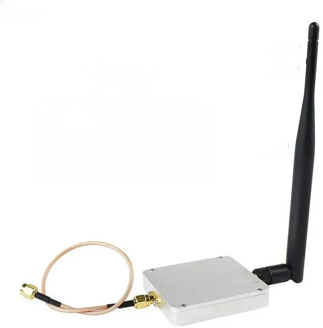 Main image of 8W Wifi Power Amplifier 2.4GHz 802.11n Wifi Signal Repeater Router Range Extender Booster 6dBi Wireless Antenna Adapter