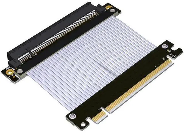 Main image of PCIE 4.0 Extension Cable X16 Riser RTX3090 Graphics Card Adapter PCIE4.0 Cable ATX ROG Case Gen 4.0 GPU Extender Converter