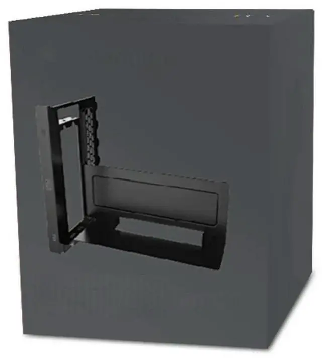 Main image of steel Vertical Graphics Card Holder Cooling Classis ATX Computer case Form contain pcie extender