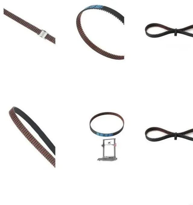 Main image of FOR 2GT Timing Belt 6mm Width Closed Loop Rubber Belt 188mm Width 6mm Timing Bel for 3D Printer Motor Belt