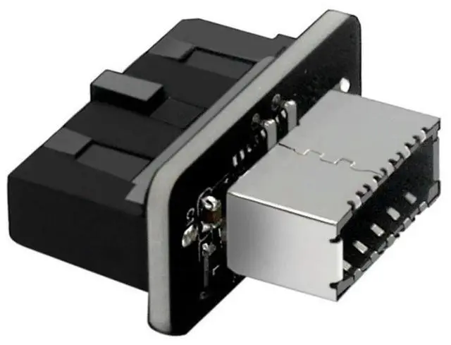 Main image of FOR USB Front Panel Adapter Type-E Female to USB 19 Male Adapter Internal Vertical Header Splitter