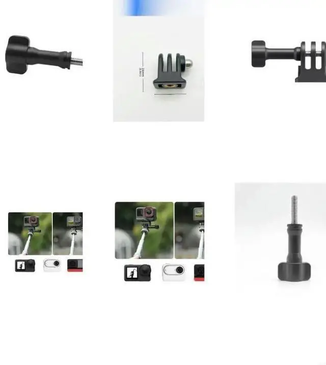 Main image of FOR Cold Shoe Adapter for Sports Cameras with Adjustable Angled 1/4inch Screw Hole Easy Mounting for Camera