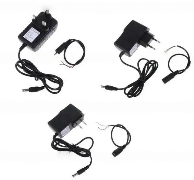 Main image of FOR AC-DC Converter Adapter 1.5V1A Power Supply US UK EU-Plug 5.5mm 2.1mm