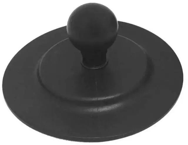 Main image of FOR 1pc Aluminum Base Rubber Motorcycle Bike Mount Black Fork Stem Base with Ball for Head for Ball Mount Adapter