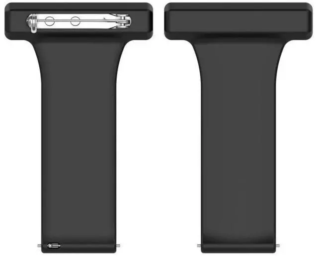 Main image of FOR 1pc Watch Strap for Silic Replacement 22mm Nurse Watch With Pin-On Brooch Soft Bracelet