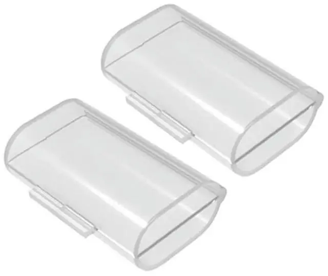 Main image of FOR 2 Slots AA Storage Box Transparent PP Holder Organiser Protective Cover Case for 1-2pcs AA