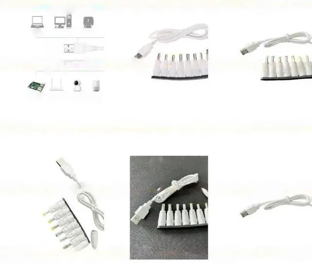 Main image of FOR USB 5V To DC9V 12V Converter Cable USB5V to 9V 12V Power Supply Charging Cable with 8 Connector Adapters