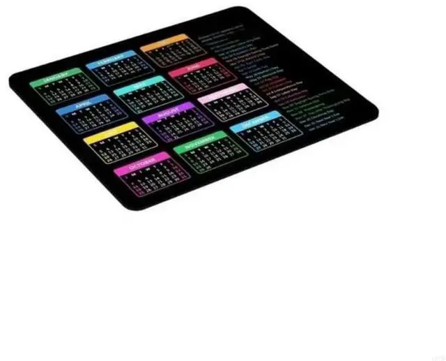 Main image of FOR 2026 Desk Calendar Mouse Pad Anti Slip Rubber Base Smooth Tracking For Home Office Work
