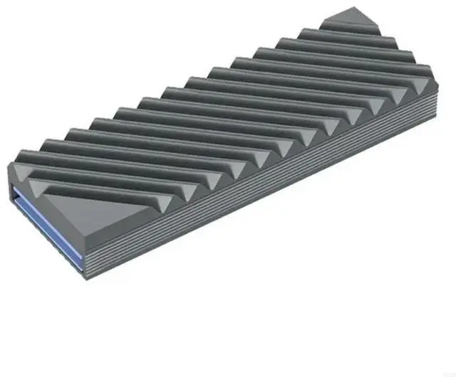 Main image of FOR Lightweight Aluminum M.2 2280 SSD Heatsink Coolers Rapid Heat Transfer For Data Intensive Applications DIY Cooling