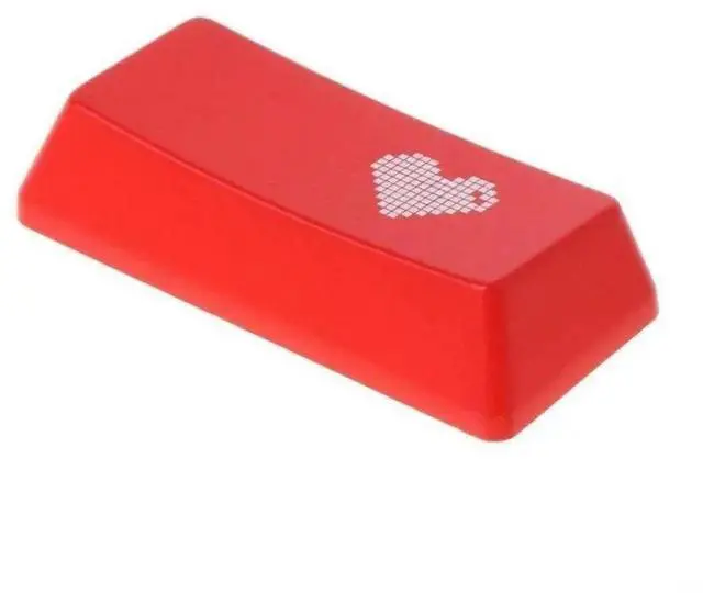 Main image of FOR Only Keycap DIY ABS Backlit 1 for Key for Creative Red Love Heart Pattern ENTER/ESC Keycap for Mechanical Keyboard