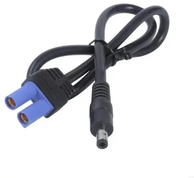 Main image of FOR Automotive EC5 Female Convert to DC5525 Male Transfer Cable Slip Resistant Housing 15A Current 50cm Emergency Use