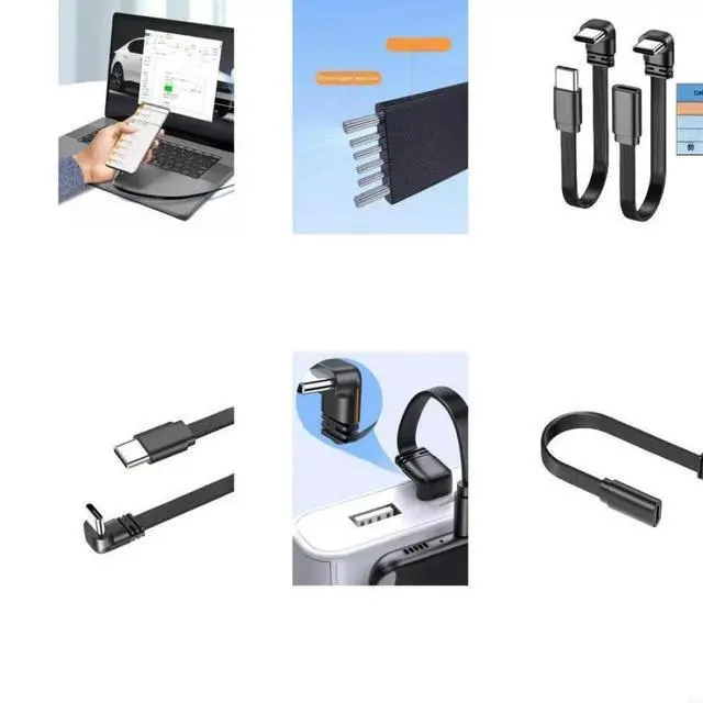 Alt view image 2 of 2 - FOR 240W USB C Data Cable Efficient Charging and Syncing Cable for Gaming Laptops and Docking Stations for Smartphone