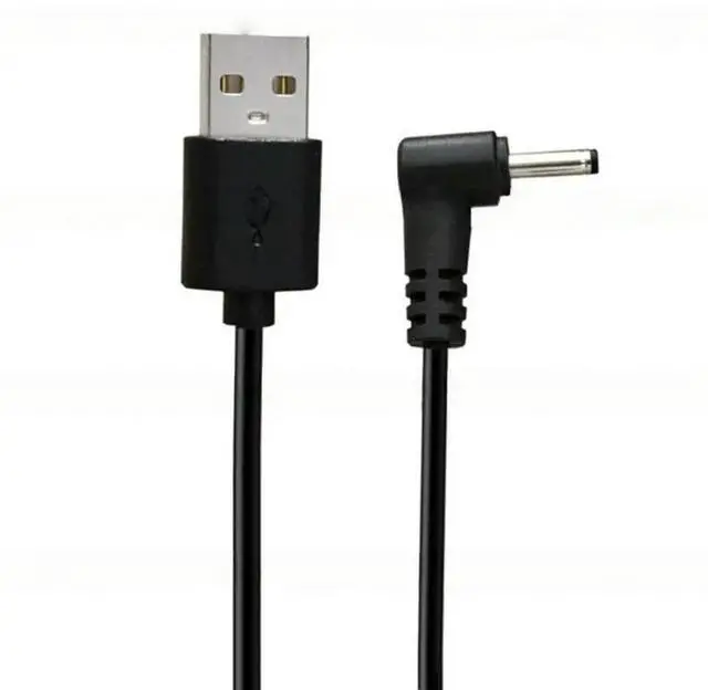 Alt view image 2 of 2 - FOR 25cm USB to DC5V 3.5x1.35mm Adapter Elbow Head Cable Fast Charging Data line