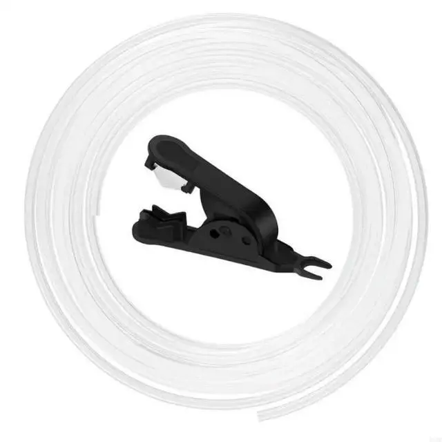 Alt view image 2 of 2 - FOR 10m Heat Resistant PTFE Tubing With Cutter for Lab Precise Printing Projects