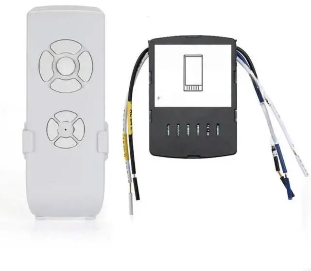 Main image of FOR Long Distanced Remote Control for Ceiling Fan Lamp RF433MHz Frequency Wide Compatibility Simple Setsup with Timer