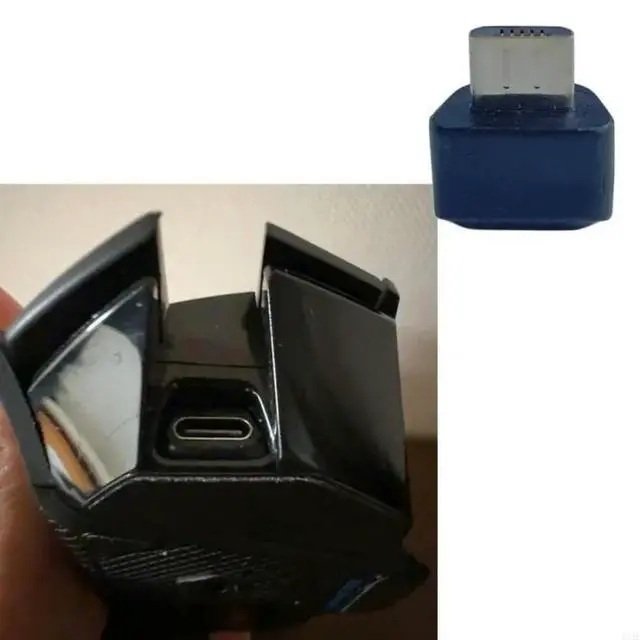 Main image of FOR Gaming Mouse Micros USB To Type C Adapter for G502 Mouse Plastic Metal Replacement Part