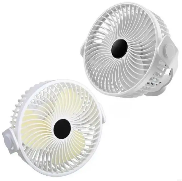 Main image of FOR Multi-functional 3-Speed Hanging Fan 1200 Small 7.3inch Ceiling Fan USB Charging Camping Fan for Valentine's Day