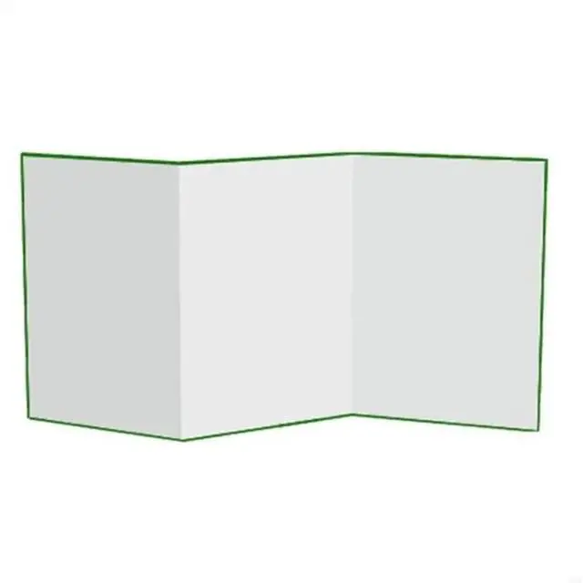 Main image of FOR Three Fold Photography Studio Background Green White Size for Shoots