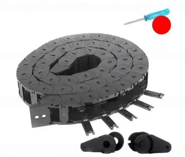 Main image of FOR Drag Chain Wire Drag Efficient Cable Management Cable Chain For Industrial Production Lines Easy llation