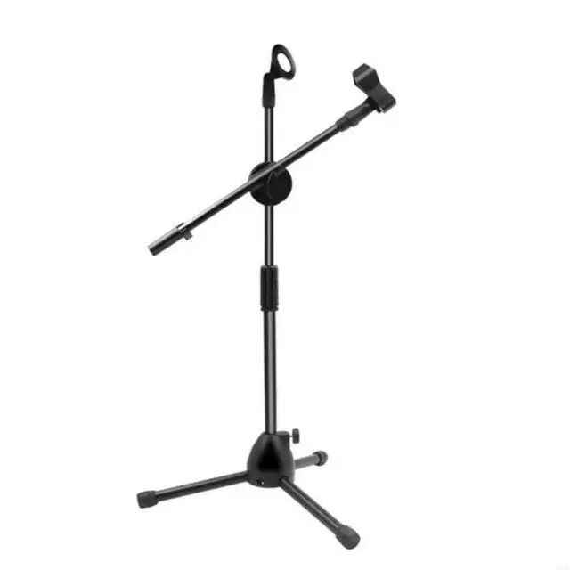 Main image of FOR 1pc Heavy Duty Floor Mic Stand Adjustable Height Compatibility for Live Shows Microphones Instrument Support