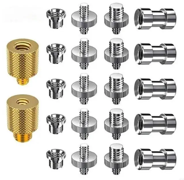 Main image of FOR Camera Accessories 1/4" Male to 1/4" Male Threaded Adapter 1/4 Inch Double Male Screw Adapter Supports Tripod