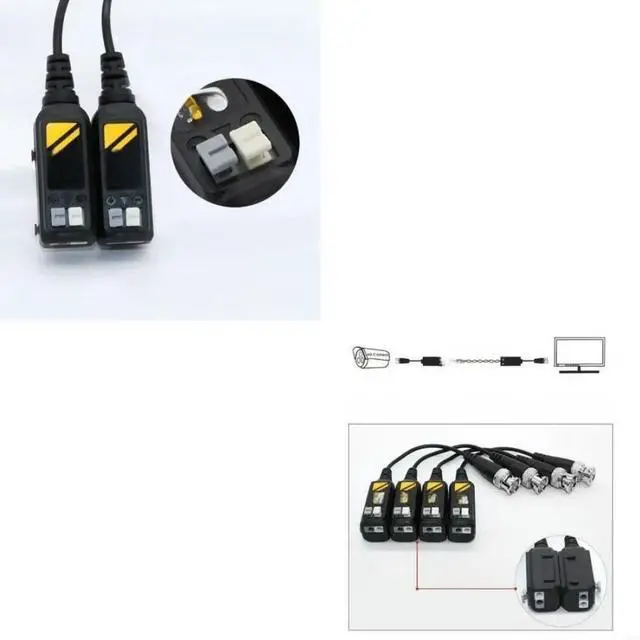Main image of FOR Plugs and Play Twisted Pair Video Transmitters For AHDs CVIs TVIs Security Systems