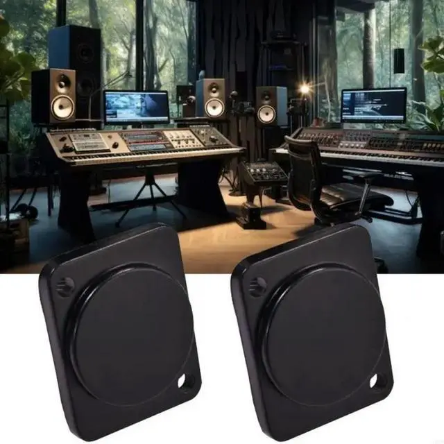 Main image of FOR 10Pcs Dust Cap Sound Power Supply Dust Cover Jumper Board D Type Blank Metal