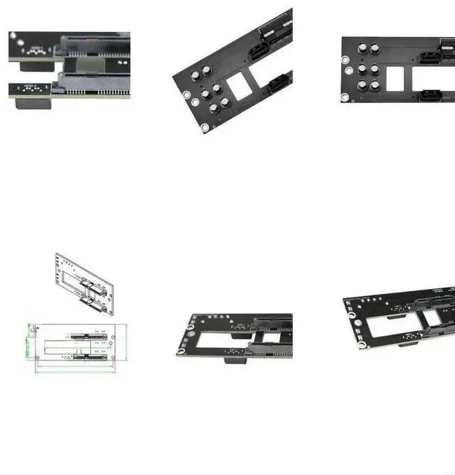 Main image of FOR Two Slot Holder Enclosure Supporting 6Gbps Transfer Speed Chassis Adapter Plate Large Power Supply Storage Server
