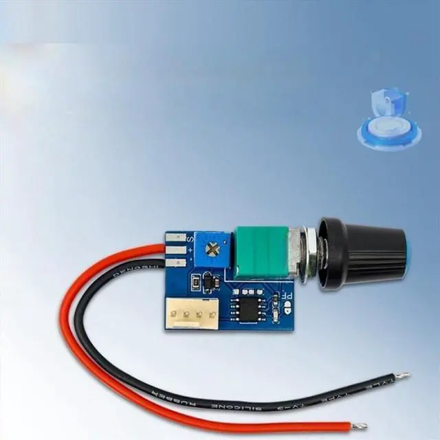 Main image of 2Pcs 12V 4Pin PWM Fan Speed Controller