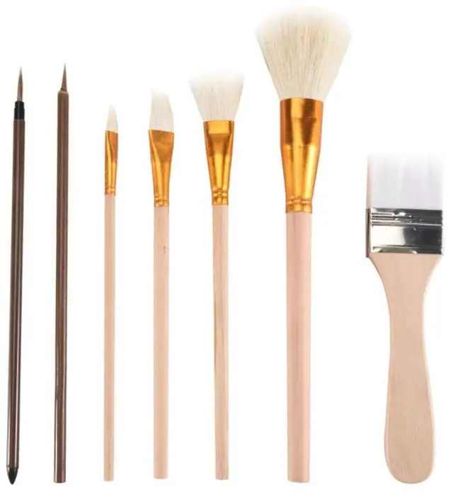Main image of 7Pcs Ceramic Glaze Pottery Tools Kit