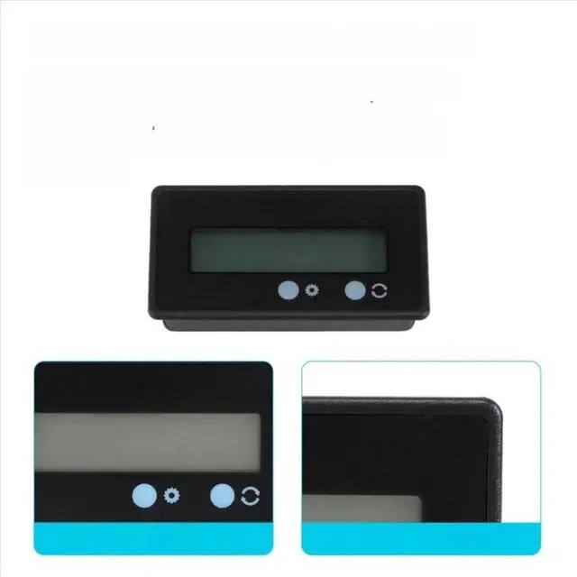 Main image of 12/24/36/48V LCD Battery Capacity Monitor