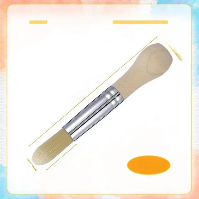Main image of 4Pcs Wooden Stencil Paint Brush Set