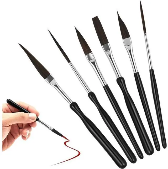 Main image of 6Pcs Pinstriping Brush Kit for Acrylic